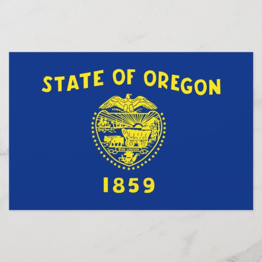 Oregon Flag Briefpapier (Vorderseite)