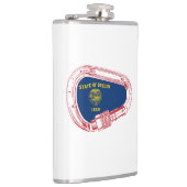 Oregon Flag Klettersteig Carabiner Flachmann (Rechts)