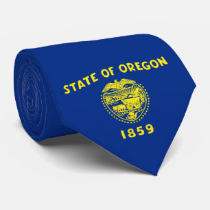 Oregon Flag Krawatte