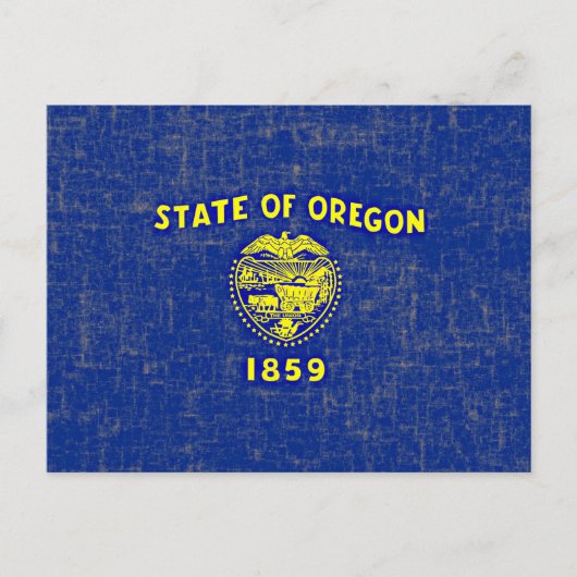 OREGON FLAG POSTKARTE (Vorderseite)