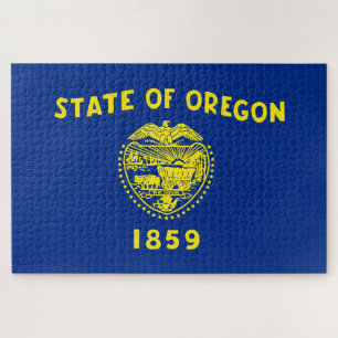 Oregon Flag Puzzle