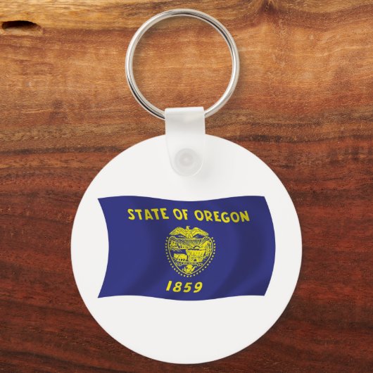 Oregon Flag Schlüsselanhänger (Vorderseite)