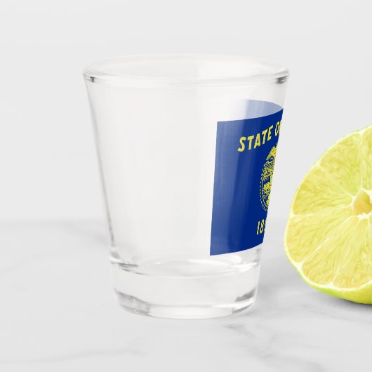 Oregon Flag Schnapsglas (Links)