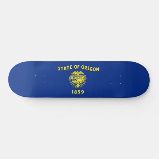 Oregon Flag Skateboard (Horizontal)