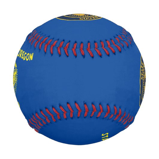 Oregon-Flagge Baseball (Vorderseite)