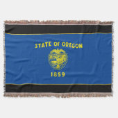 Oregon-Flagge Decke (Vorderseite)
