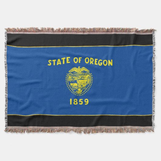 Oregon-Flagge Decke (Vorderseite)