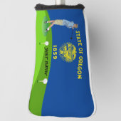 Oregon-Flagge Golf Headcover (Rotieren 90)