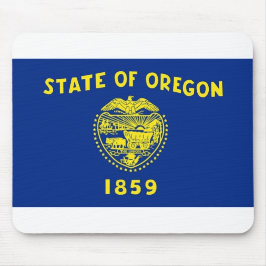 Oregon-Flagge Mousepad (Vorne)