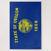 Oregon-Flagge Puzzle (Vertikal)