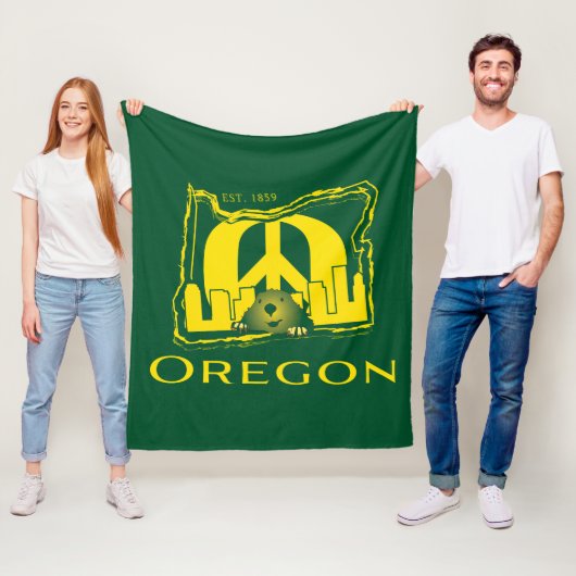 Oregon-Fleece-Decke Fleecedecke (Beispiel)