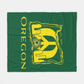 Oregon-Fleece-Decke Fleecedecke (Vorderseite (Horizontal))