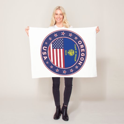 Oregon Fleecedecke (Beispiel)