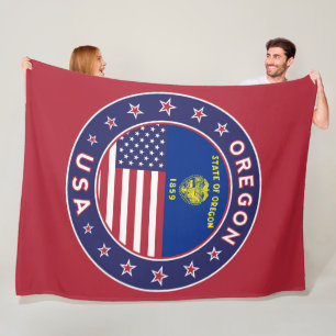 Oregon Fleecedecke