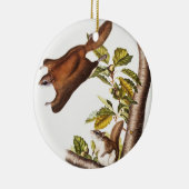 Oregon Flying Eichhörnchen (Pteromys Origonensis) Keramik Ornament (Rechts)