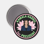 Oregon für Harris Circle Magnet (Vorderseite/Rückseite)