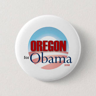 OREGON für Obama Button