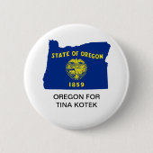 OREGON FÜR TINA KOTEK GOVERNOR BUTTON (Vorderseite)