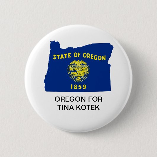 OREGON FÜR TINA KOTEK GOVERNOR BUTTON (Vorderseite)