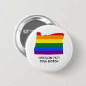 OREGON FÜR TINA KOTEK GOVERNOR BUTTON (Vorne & Hinten)