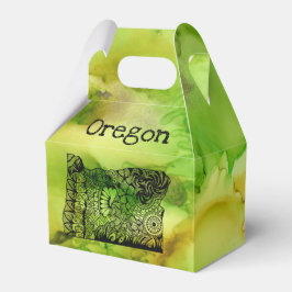 Oregon Gable Favor Box Geschenkschachtel