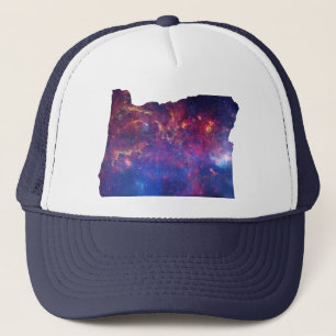 Oregon-Galaxie-Druck Truckerkappe