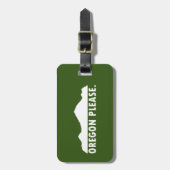 Oregon Gepäckanhänger (Vorderseite vertikal)