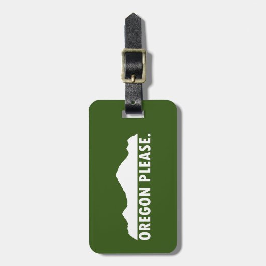 Oregon Gepäckanhänger (Vorderseite vertikal)