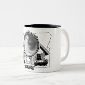 Oregon Ghosties Zweifarbige Tasse (VorderseiteRechts)