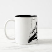 Oregon Ghosties Zweifarbige Tasse (Links)