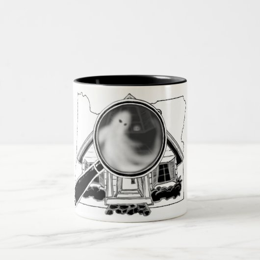 Oregon Ghosties Zweifarbige Tasse (Mittel)