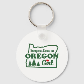 Oregon Girl Schlüsselanhänger