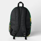 Oregon Green & Yellow Camo Printed  Bedruckter Rucksack (Rückseite)