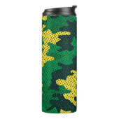 Oregon Green & Yellow Camo Printed  Thermosbecher (Nach links gedreht)