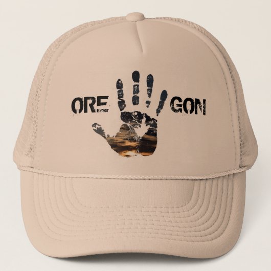 Oregon Handscape Truckerkappe (Vorderseite)