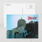 Oregon Hauptstadt Postkarte (Vorne/Hinten)
