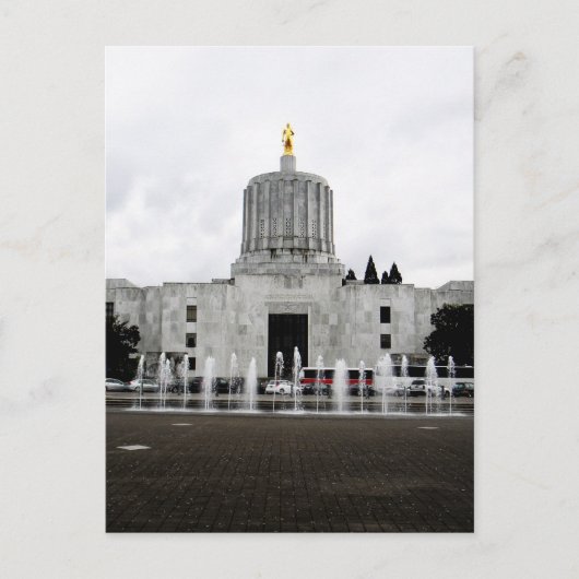 Oregon Hauptstadt Postkarte (Vorderseite)