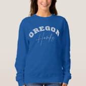 Oregon Hawks Women's Crew Neck Sweatshirt (Vorderseite)