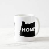 Oregon-Heimat-ferne-Tasse oder Reisebecher Kaffeetasse (VorderseiteRechts)
