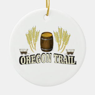 Oregon-Hintersegen Keramik Ornament