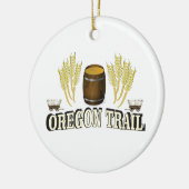 Oregon-Hintersegen Keramik Ornament (Links)