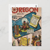 Oregon History Postkarte (Vorne/Hinten)