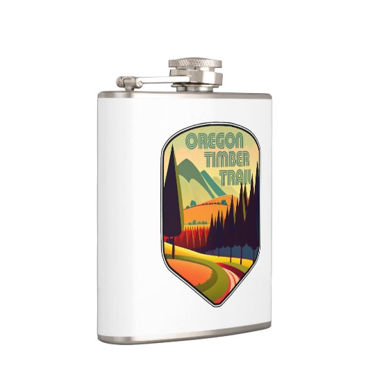 Oregon Holztrail Farben Flachmann (Rechts)