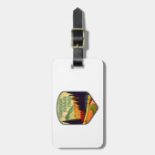 Oregon Holztrail Farben Gepäckanhänger (Vorderseite vertikal)