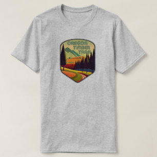 Oregon Holztrail Farben T-Shirt