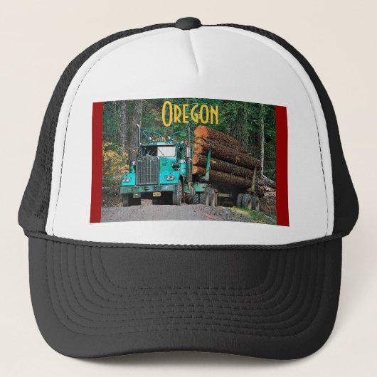 Oregon-Hut Truckerkappe (Vorderseite)