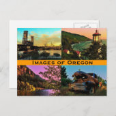 Oregon Images Postcard Postkarte (Vorne/Hinten)