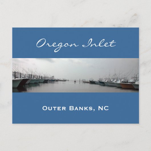 Oregon Inlet Postkarte (Vorderseite)