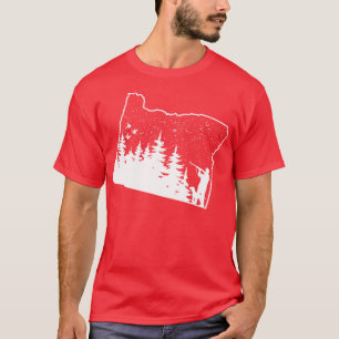 Oregon Jagd Ente Jäger Geschenke T-Shirt