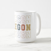 Oregon Kaffeetasse (VorderseiteRechts)